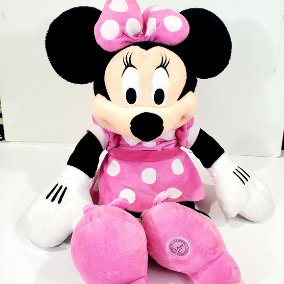 Disney Store Genuine Original Authentic Large 28" Plush Minnie Mouse EUC Soft - Picture 2 of 16